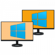 Как сделать два экрана в Windows 10